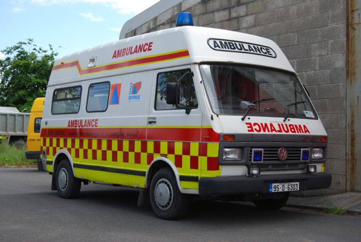 Irish Civil Defence ambulance