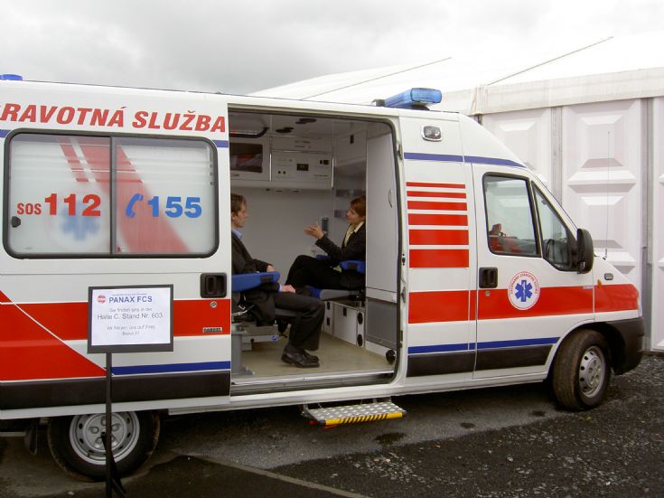 Public EMS Bratislava ambulance