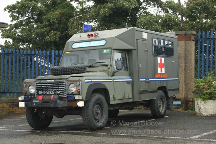Irish medical corps ambulance 4x4