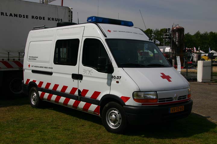 Dutch Red Cross Renault Mobile Control unit