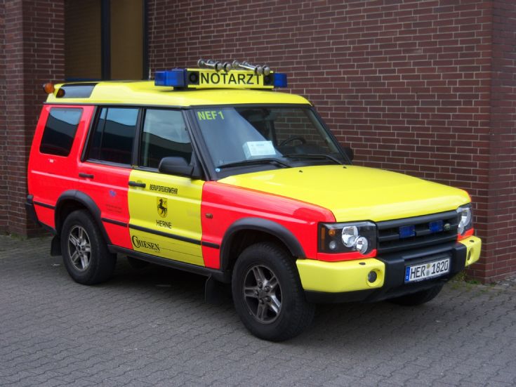 Land Rover Discovery Feuerwehr Herne Germany
