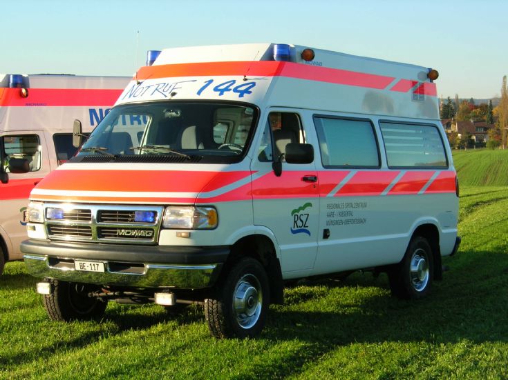 Dodge Ram Mowag Ambulance Switzerland