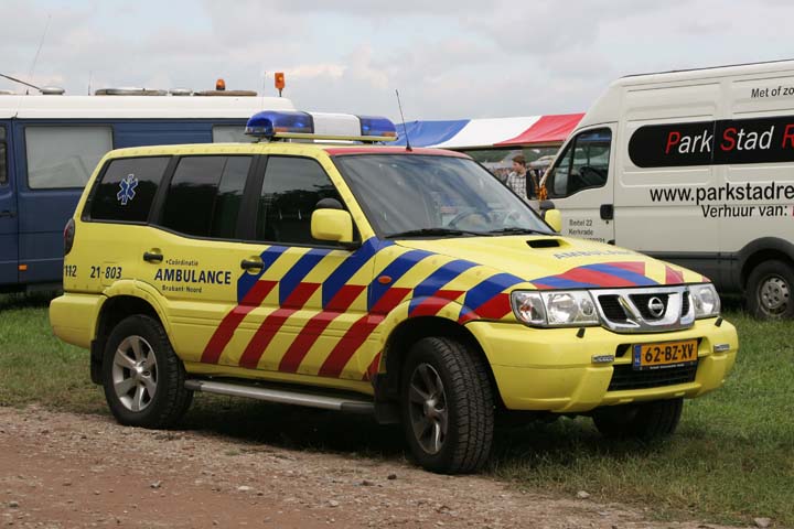 Ambulancedienst Brabant Noord Nissan Terranno