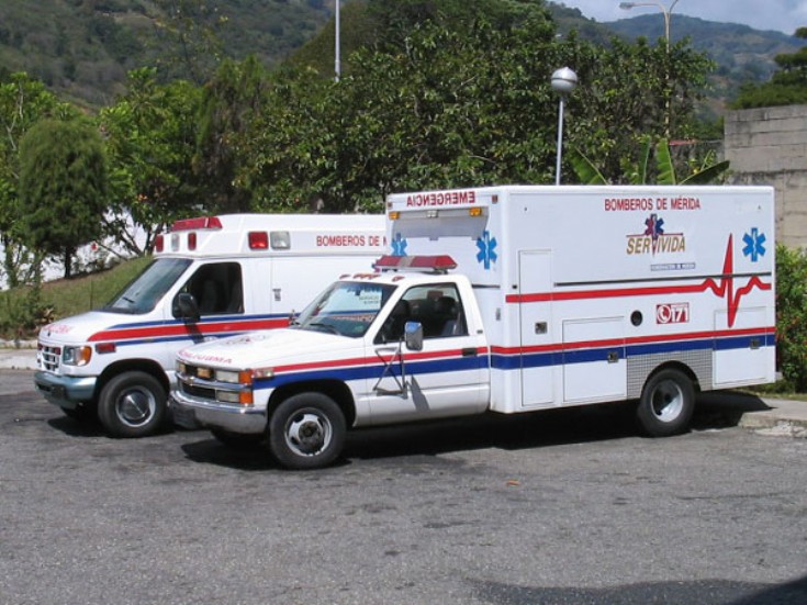 Ambulances City of Merida Venezuela