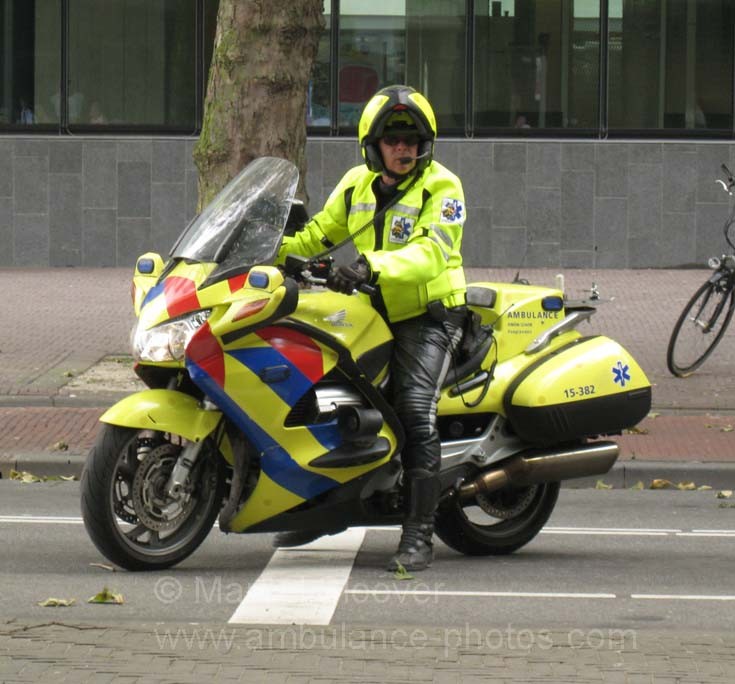 Motorcycle paramedic