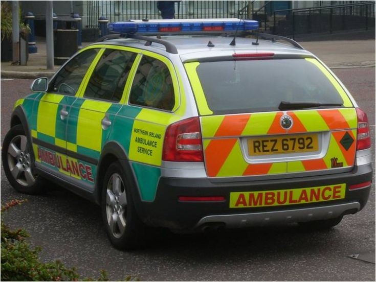 Northern Ireland Ambulance Service Skoda
