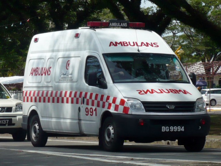 LDV Maxus Westar emergency ambulance.