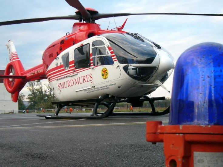 Smurd Mures helicopter