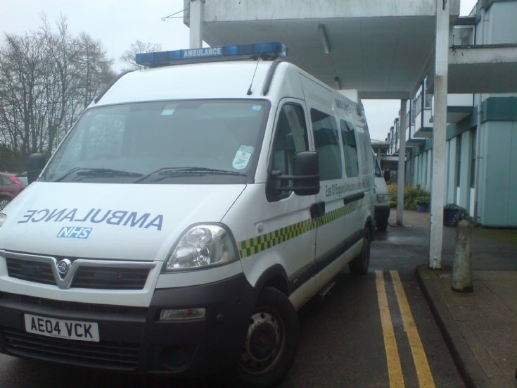 Vauxhall Ambulance EEAS Same as any other front line ambulance just in