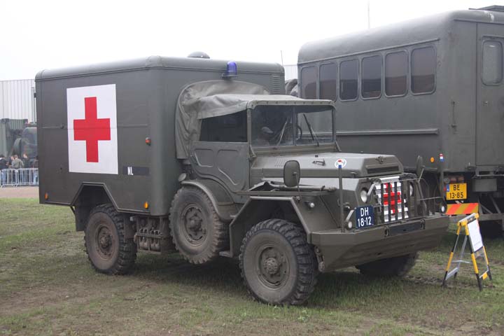 Good old DAF YA 126 ambulance Dutch Army