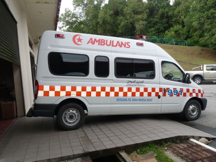 LDV Maxus Westar ambulance Brunei