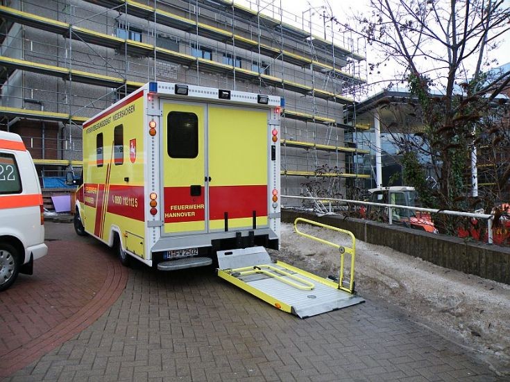 Rear view of ITW Feuerwehr Hannover  