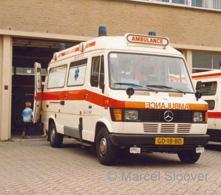 Mercedes Ambulance Delft The Netherlands