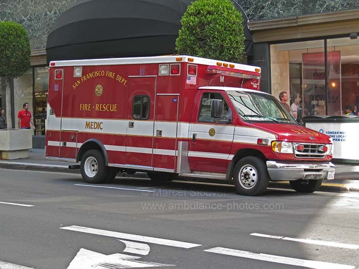 Ford SF Fire department  ambulance