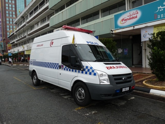 RBPF Ford Transit Ambulance BG991