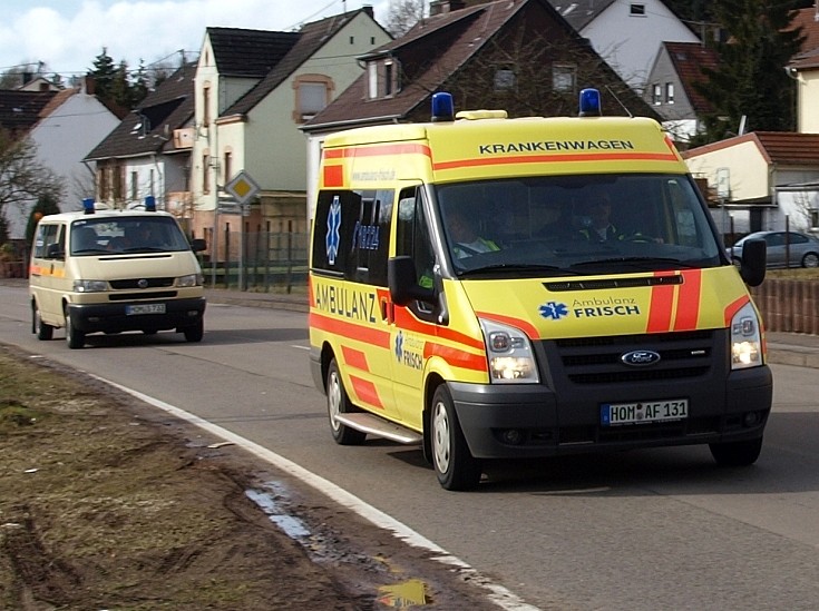 Ford ambulanz Frish and a VW ambulanz