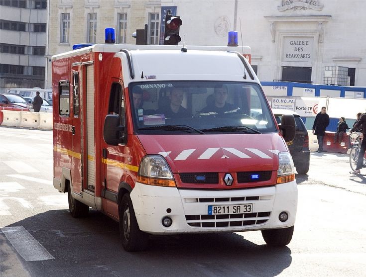 Renault ambulance in Bordeaux, France