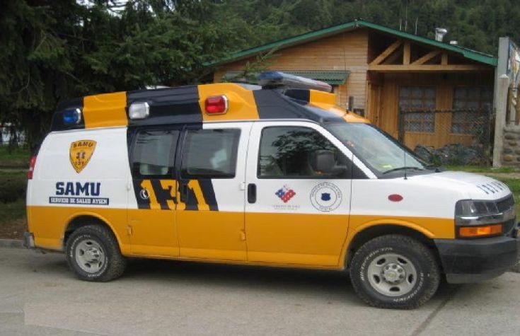 SAMU ambulance of aysen, Chile