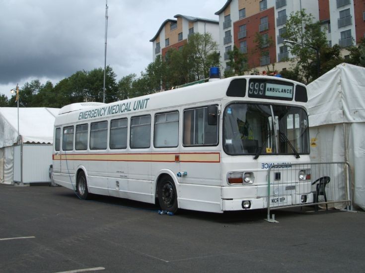 Emergency Medical Unit bus. Newcastle