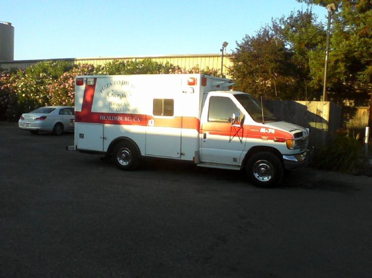 Recycled Ambulance, Healdsburg, CA