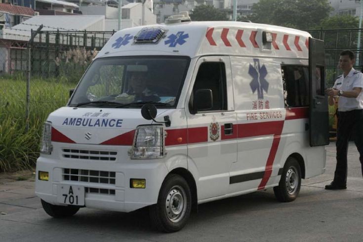 Village Ambulance -A701 of Hong Kong Fire service