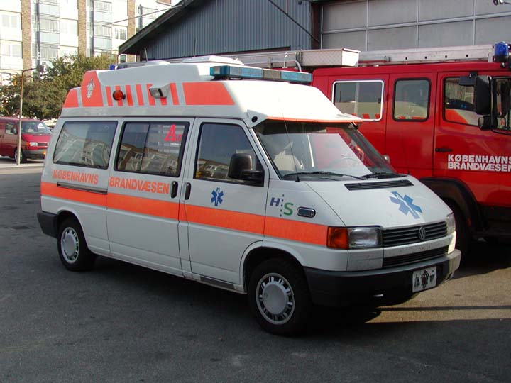 Copenhagen Fire service Volkswagen Ambulance
