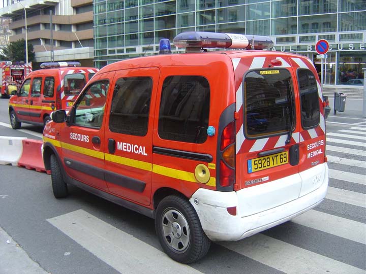 Rhone Fire & Rescue France Lyon Renault EMS