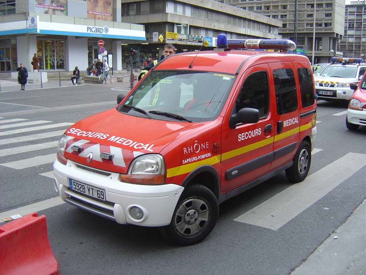Rhone Fire & Rescue France Lyon Renault EMS