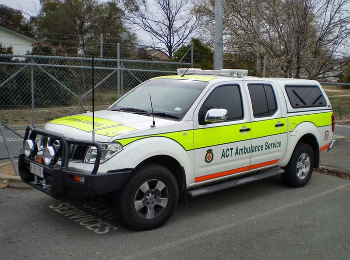ACT Ambulance Service Nissan Navara