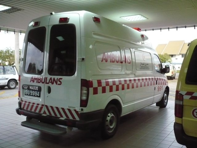 LDV Maxus emergency ambulance