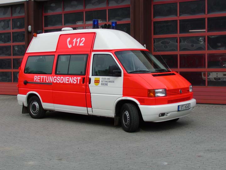 Kreis Steinfurt Rettungsdienst Volkswagen 