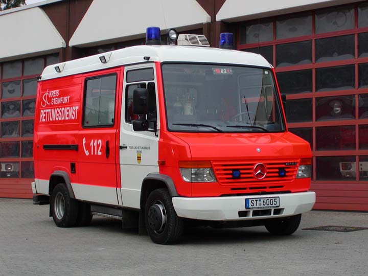 Kreis Steinfurt Rettungsdienst Mercedes 614D