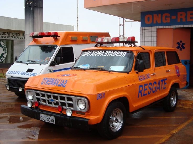 Chevrolet Veraneio Resgate Resgate Aguia Uno Aguas Lindas Brazil