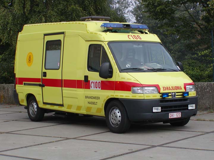 Brandweer Hasselt Peugeot ambulance
