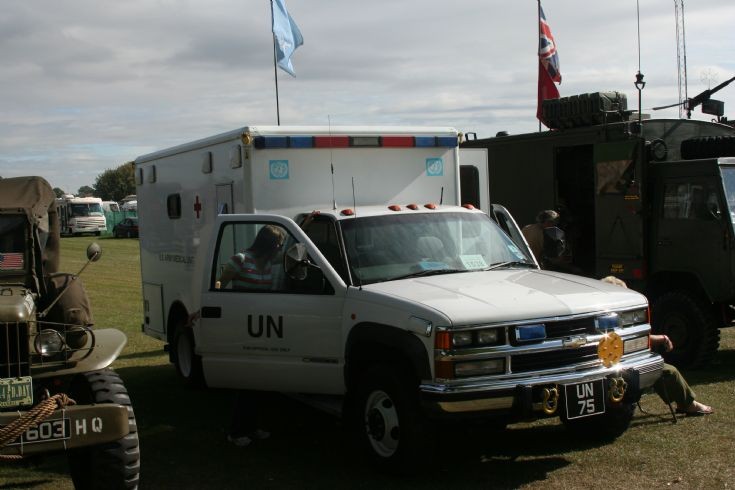 UN Chevy Ambulance UN75