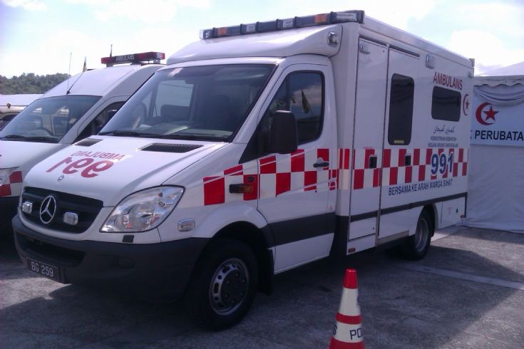 2012 Mercedes Sprinter/Macneillie ambulance BG259