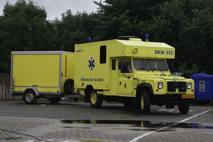 Royal Dutch Navy Landrover  DKM 372