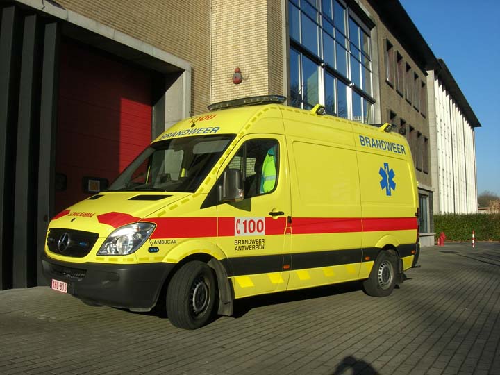Brandweer Antwerpen Mercedes Sprinter