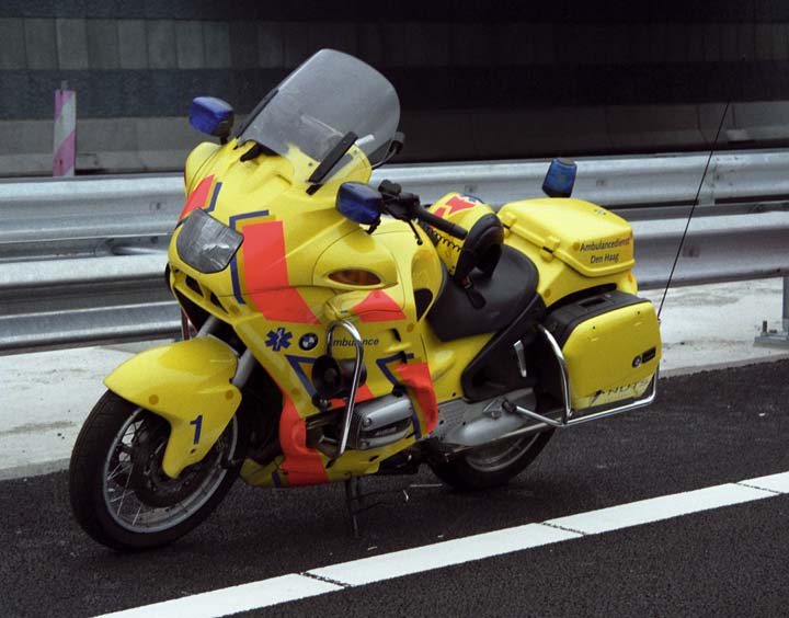 Ambulance Motorcycle Den Haag BMW