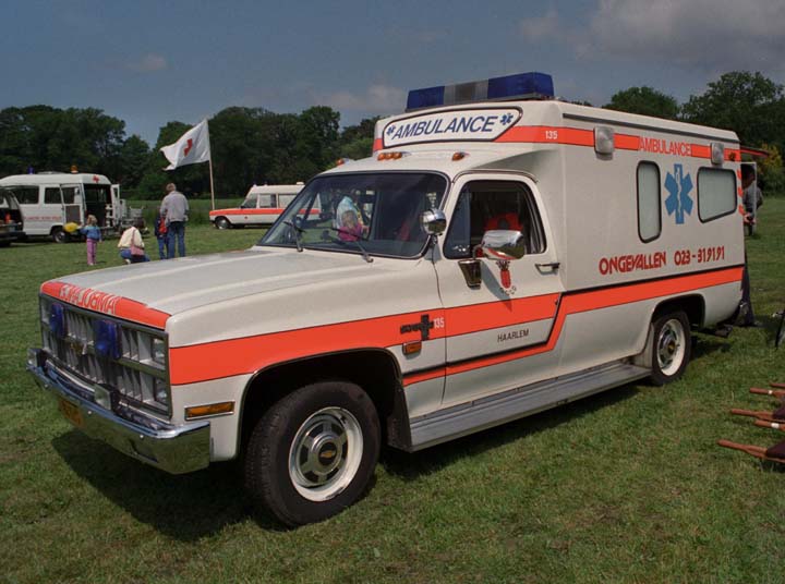 GGGD Haarlem Chevrolet Ambulance