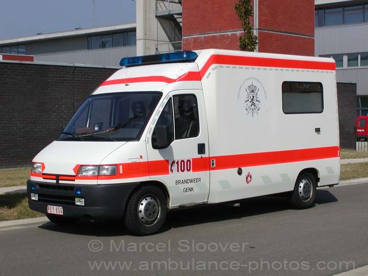 Brandweer Genk Peugeot Ambulance