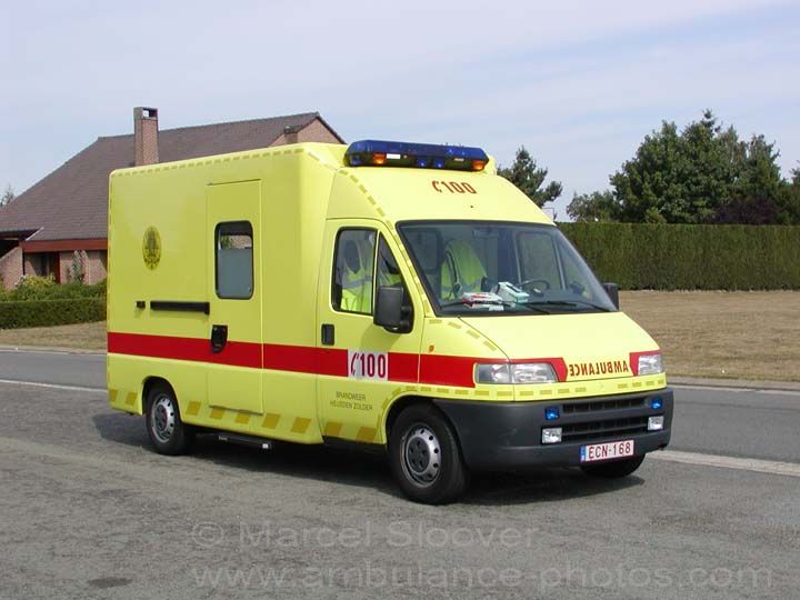 Brandweer Heusden-Zolder Peugeot Ambulance