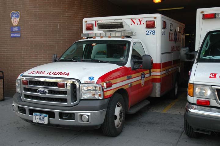 Fire Department New York Ford Ambulance.