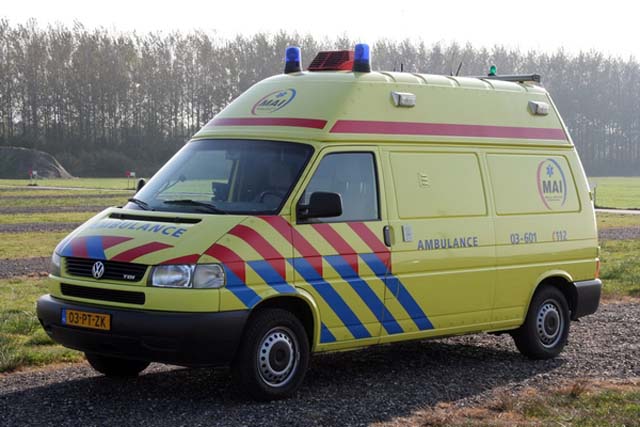 Volkswagen T4 Ambulance MAI One of two Volkswagens from the MAI Medical