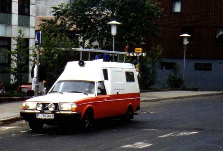 Volvo Ambulance  ,Thorshavn,Faroer Island,Danmark