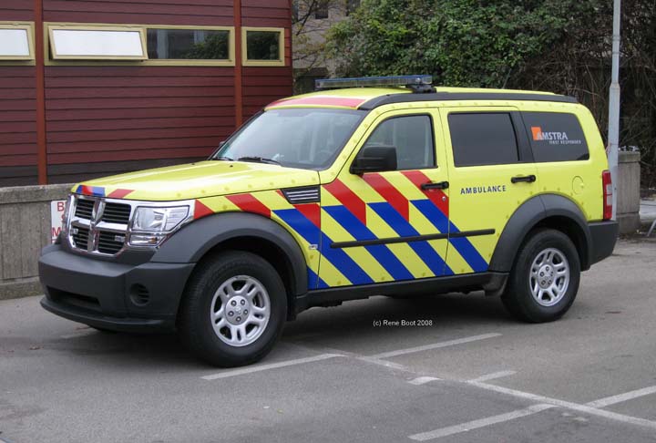 Dodge First responder Amstra demonstration vehicle