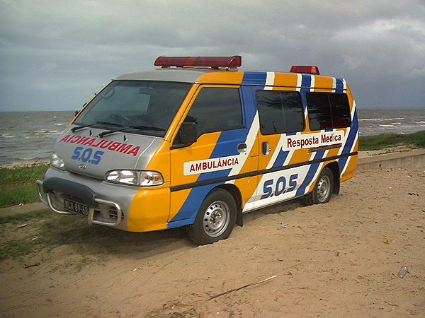 Kia Besta Ambulance Maputo Mozambique Africa