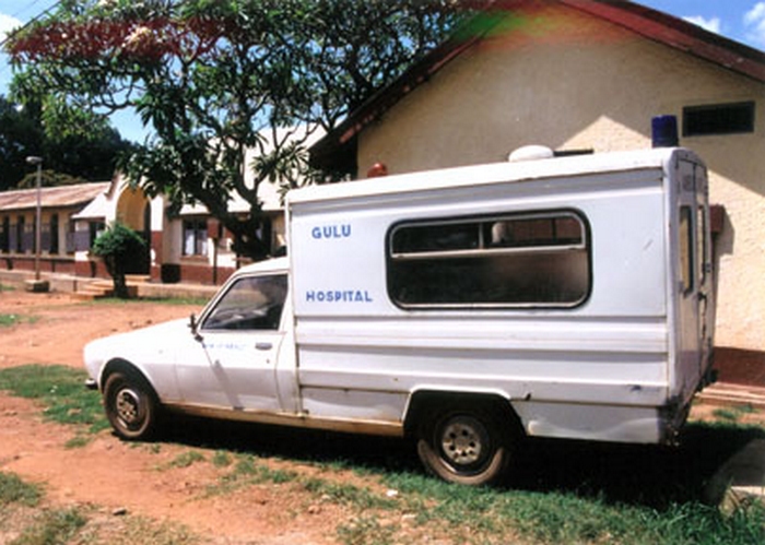 Gulu Hospital Uganda Peugeot 505 Ambulance