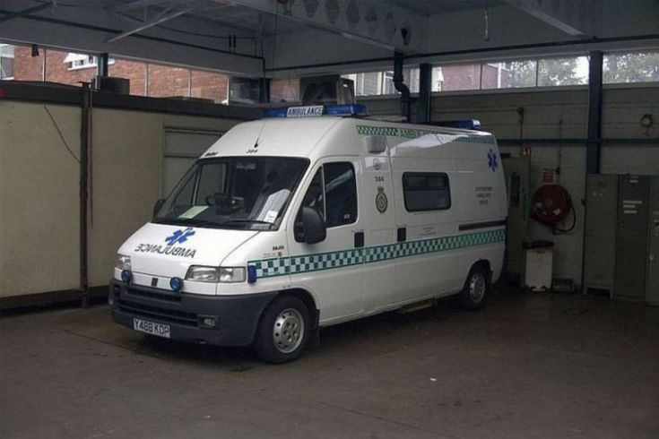 Staffordshire Ambulance Service Fiat Ducato