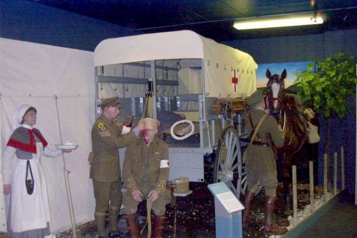 Ambulance wagon Army Medical Services museum